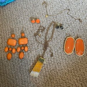 🍊🧡Kendra Scott & more -orange jewelry